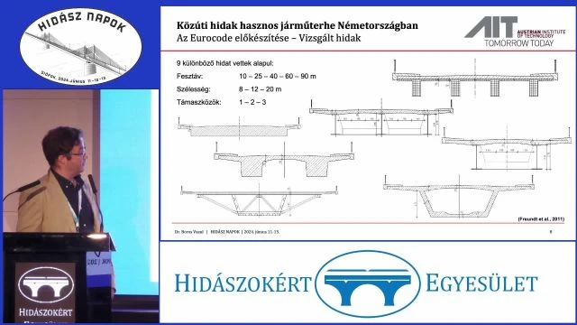 0113 Közúti terhek statisztikai alapú meghatározása Németországban az Eurocode szerint - hazai alkalmazás lehetőségeidr- Boros Vazul (Austrian Institute of Technology)