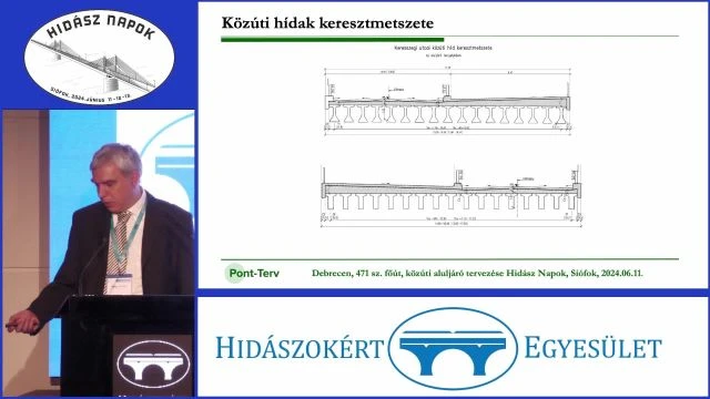 0218 Debrecen, 471 sz- főút, közúti aluljáró tervezése a Debrecen-Nyíregyháza vasút vonal alattNagy András (Pont-TERV Zrt-)