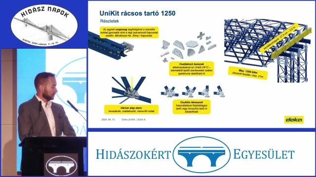 0308 Innováció a hídépítésben – Doka UnikitSütő András (Magyar DOKA Kft-)